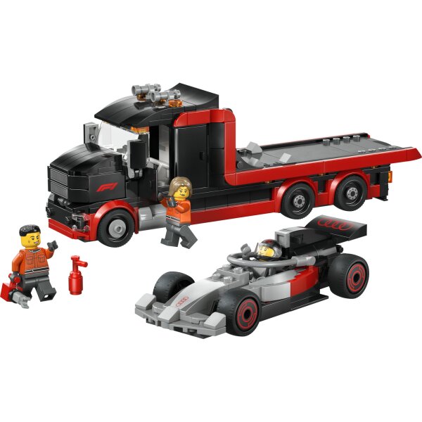 LEGO City 60493 F1 Truck mit Audi F1 Rennwagen