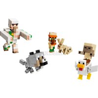 LEGO Minecraft 21592 Angriff des Hühnerreiters in...