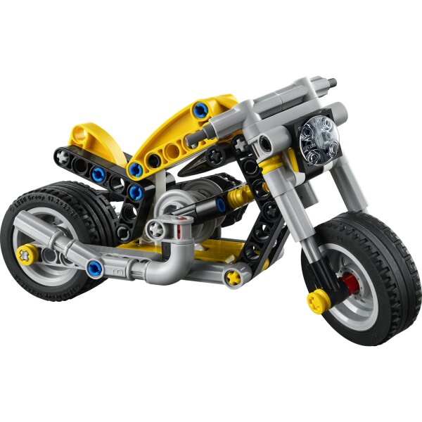 LEGO Technic 42225 Gelbes Motorrad