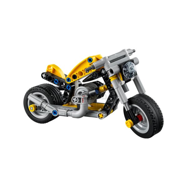 LEGO Technic 42225 Yellow Motorbike