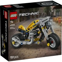 LEGO Technic 42225 Gelbes Motorrad
