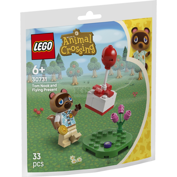 LEGO Animal Crossing 30731 Tom Nook and Flying Present