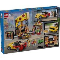 LEGO City 60496 Pizza Delivery Experience with Vehicles