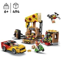 LEGO City 60496 Pizza Delivery Experience with Vehicles