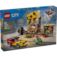 LEGO City 60496 Pizza-Liefererlebnis mit Fahrzeugen