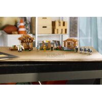 LEGO Minecraft 21596 Angriff des Magiers auf das Dorf