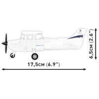 COBI 26620 Cessna 172 Skyhawk weiß