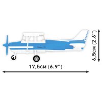 COBI 26620 Cessna 172 Skyhawk blau-weiß