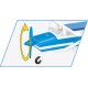 COBI 26620 Cessna 172 Skyhawk blau-weiß
