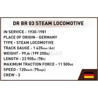 COBI 6286 Dampf Lokomotive Dr Br 03 & Wasserkran