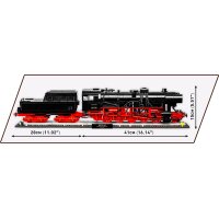 COBI 6287 Drb Class 52 Dampf Lokomotive und Eisenbahnsignal