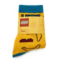 LEGO Kinder-Socken one size Gr. 31-33 Lets go Bananas