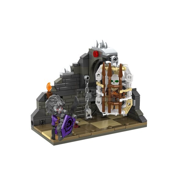 Kiddicraft KC1511 Dungeon Skelett-Käfig
