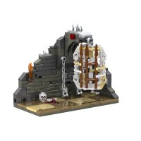 Kiddicraft KC1511 Dungeon Skelett-Käfig