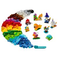 LEGO 11013 Kreativ-Bauset mit durchsichtigen Steinen