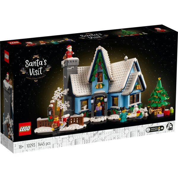 LEGO Icons 10293 Besuch des Weihnachtsmanns