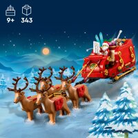 LEGO Iconic 40499 Schlitten des Weihnachtsmanns