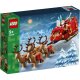 LEGO Iconic 40499 Schlitten des Weihnachtsmanns