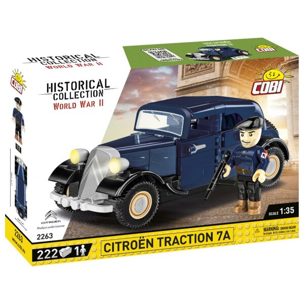 COBI 2263 1934 Citroen Traction 7A WW2 Historical Collection