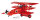 COBI 2986 Fokker Dr.1 Red Baron