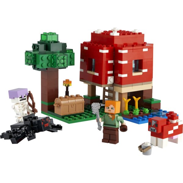 LEGO Minecraft 21179 The Mushroom House