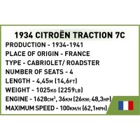 COBI 2264 Citroen Traction 7C WW2 Historical Collection
