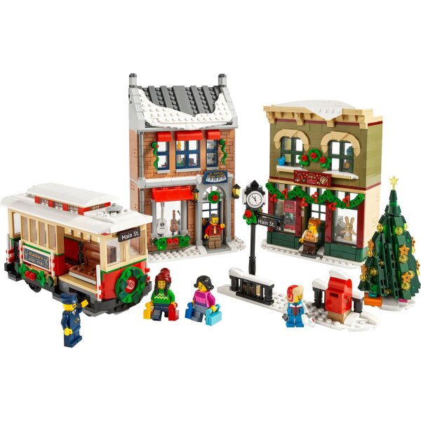 LEGO Icons 10308 Weihnachtlich geschmückte Hauptstraße