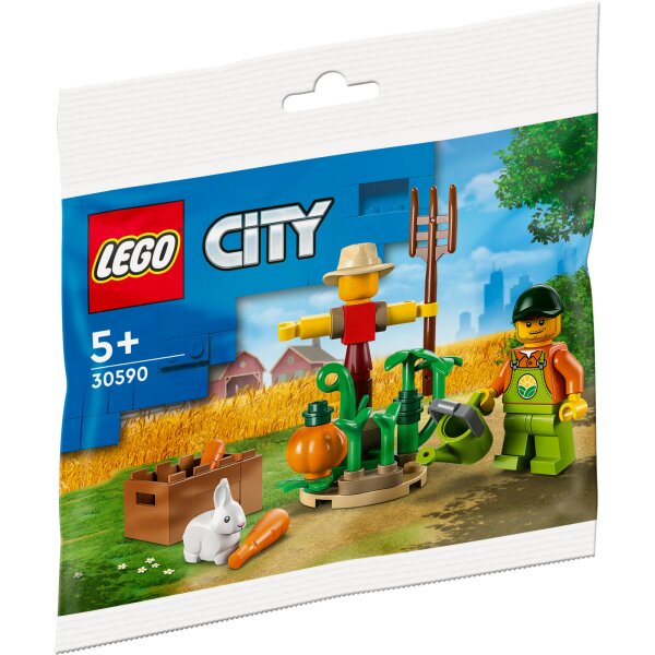 LEGO City 30590 Bauernhofgarten mit Vogelscheuche