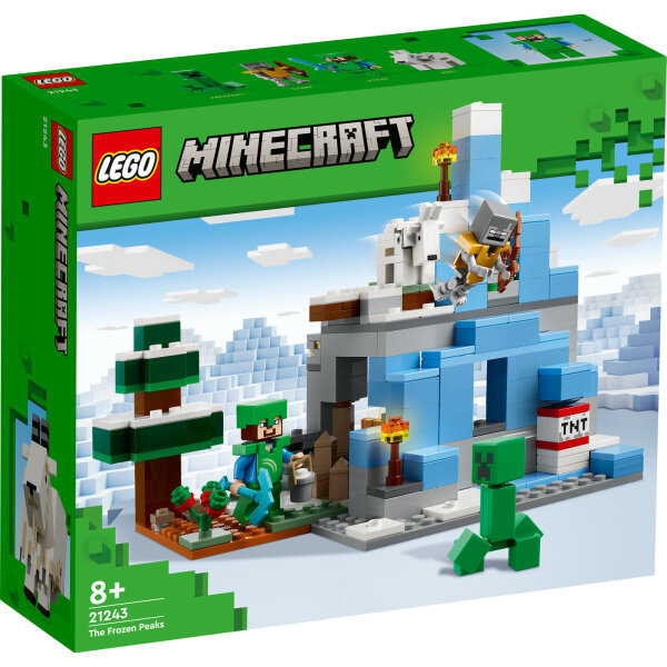LEGO Minecraft 21243 Die Vereisten Gipfel
