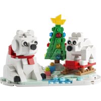 LEGO Iconic 40571 Wintertime Polar Bears
