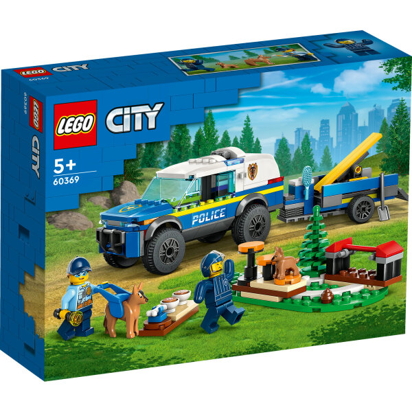 LEGO City 60369 Mobiles Polizeihunde-Training