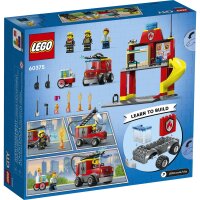 LEGO® City 60375 Feuerwehrstation und Löschauto