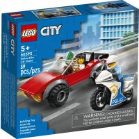 LEGO&reg; City 60392 Verfolgungsjagd mit dem Polizeimotorrad