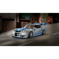 LEGO&reg; Speed Champions 76917 2 Fast 2 Furious &ndash; Nissan Skyline GT-R (R34)