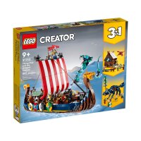 LEGO 31132 Wikingerschiff mit Midgardschlange