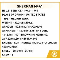 COBI 3044 Sherman M4A1 Company of Heroes 3