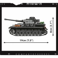 COBI 3045 Panzer IV Ausf. G Company of Heroes 3