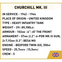 COBI 3046 Churchill Mk. III Company of Heroes 3