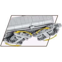 COBI 6281 Kriegs Lokomotive Baureihe 52