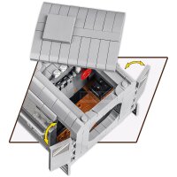 COBI 6281 Kriegs Lokomotive Baureihe 52