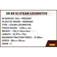 COBI 6282 Dr Br 52 Dampf Lokomotive