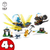 LEGO Ninjago 71798 Nya and Arins Baby Dragon Battle