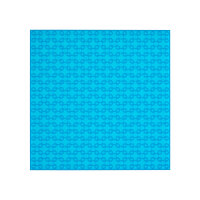 Open Bricks Baseplate 20x20 transparent blue 4 pieces