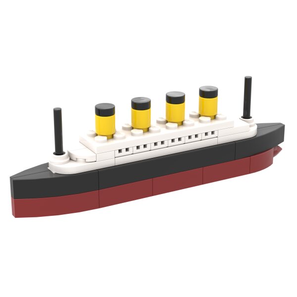 Titanic (Micro) made of LEGO bricks