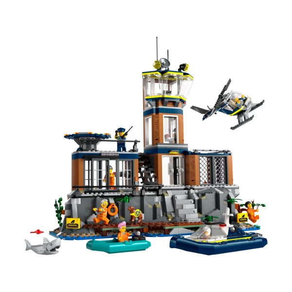 LEGO® City 60419 Polizeistation auf der Gefängnisinsel