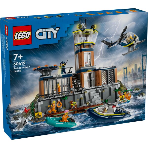 LEGO City 60419 Polizeistation auf der Gefängnisinsel