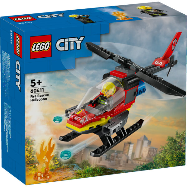 LEGO City 60411 Feuerwehrhubschrauber