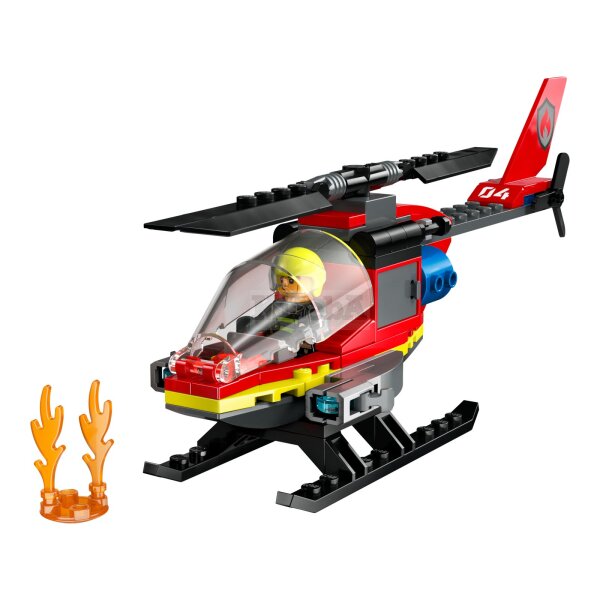 LEGO City 60411 Fire Rescue Helicopter