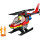 LEGO City 60411 Feuerwehrhubschrauber