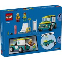 LEGO City 60403 Emergency Ambulance and Snowboarder